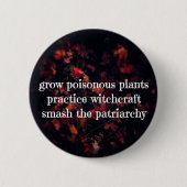 Patriarchy Spells Ronde Button 5,7 Cm (Voorkant)