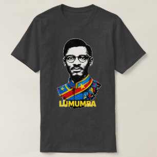 Patrice Lumumba Pan-Afrikaanse Revolutionaire Cong T-shirt