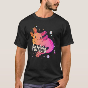 PATRICIA - Mooie meisjesnaam met schattige AXOLO T-shirt
