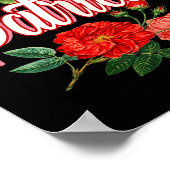 Patricia Name With Flowers  Poster (Hoek)