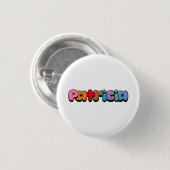 Patricia Ronde Button 3,2 Cm (Voorkant /achterkant)