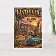 Patricia Tucson Arizona Gepersonaliseerd Zuidweste