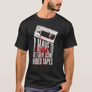Patrick Bateman ik moet enkele videobanden terugbr T-shirt