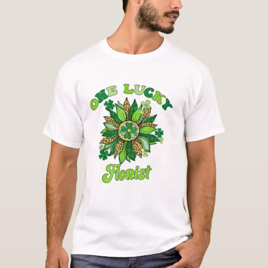 Patrick Day Shamrock One T-shirt (Voorkant)