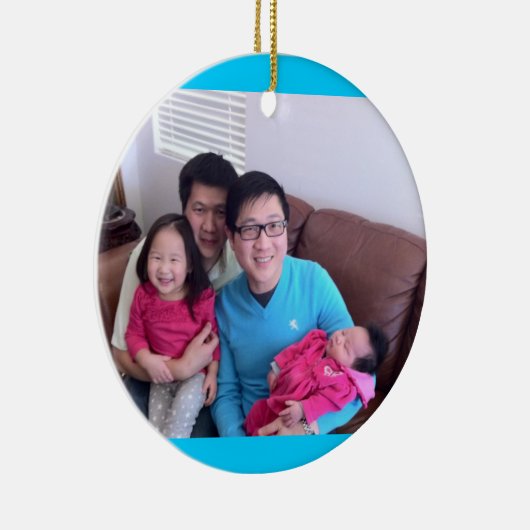 Patrick en Dominic Keramisch Ornament (Rechts)