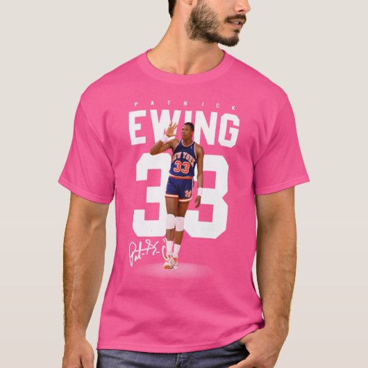 Patrick Ewing Origineel Esthetisch eerbetoon T-shirt (Voorkant)