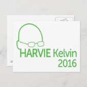Patrick Harvie Kelvin 2016 Briefkaart (Voorkant / Achterkant)
