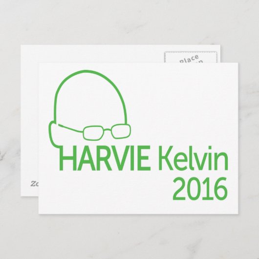 Patrick Harvie Kelvin 2016 Briefkaart (Voorkant / Achterkant)