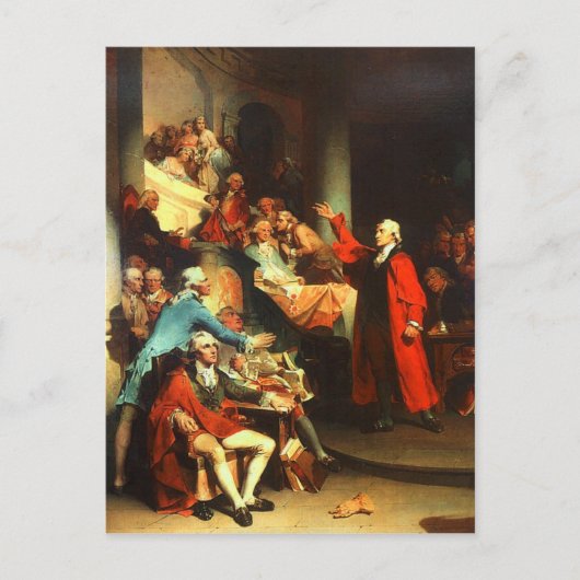 Patrick Henry Briefkaart (Voorkant)