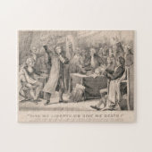 Patrick Henry Liberty of Death Speech Illustration Legpuzzel (Horizontaal)