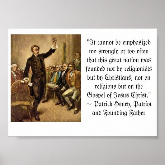 Patrick Henry poster (Voorkant)