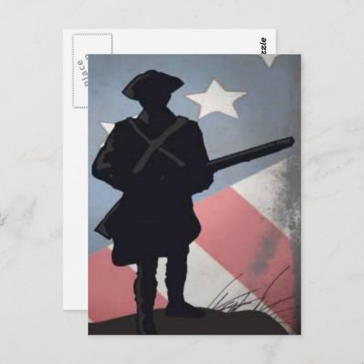 PATRICK HENRY QUOTE 2.0 BRIEFKAART (Voorkant / Achterkant)