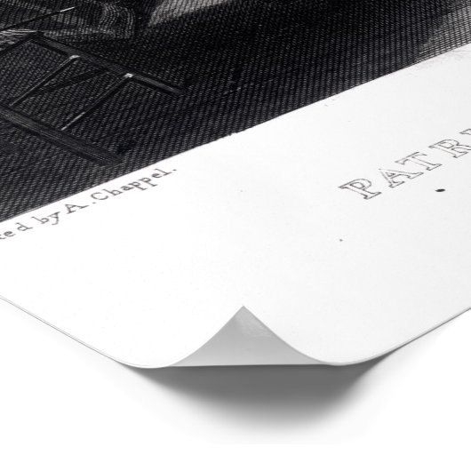 Patrick Henry richt zich tot de Virginia Assembly Poster (Hoek)