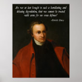 Patrick Henry Second Amendment Poster (Voorkant)
