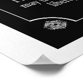 Patrick Henry Speech Quote - kunstdruk Poster (Hoek)