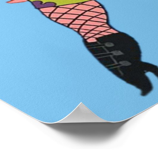 Patrick in visnetten poster (Hoek)