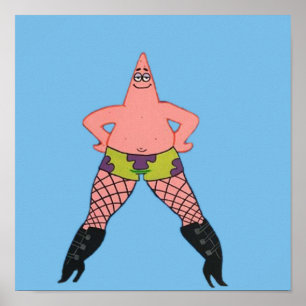 Patrick in visnetten poster
