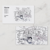 PATRICK KENNEDY VISITEKAARTJE (Voorkant / Achterkant)