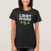 Patrick Labor and Delivery Nurse St Patrick S Day T-shirt (Voorkant)