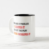 Patrick Mahome Dertien seconden Tweekleurige Koffiemok (Voorkant links)