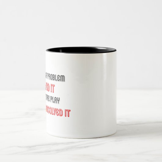 Patrick Mahome Dertien seconden Tweekleurige Koffiemok (Center)