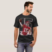 Patrick Mahomes Kansas City T-shirt (Voorkant volledig)