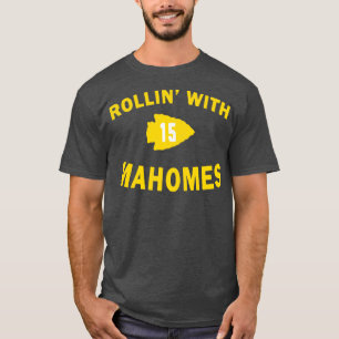 Patrick Mahomes Rollin Met Mahomies Grappig T-shirt