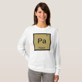 Patrick Naam Chemie Element Periodiek Systeem T-shirt (Voorkant volledig)