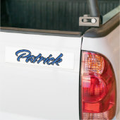 Patrick Name blue Aufkleber Sticker Autoaufkleber (Op Truck)