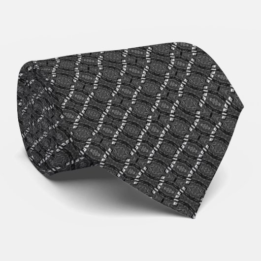 Patrick  Onyx Viool Foulard Satijn Stropdas (Opgerold)