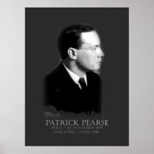 Patrick Pearse Pasen 1916 Ierse Republikein Poster