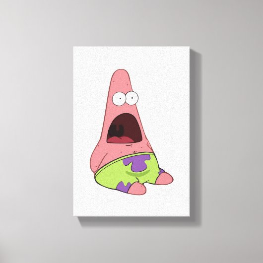 Patrick Star Canvas Afbeelding Afdruk (Voorkant)