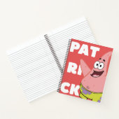 Patrick Star Geïnspireerd Notitieboek (Binnen)
