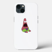 Patrick Star iPhone 13 Hoesje (Achterkant)