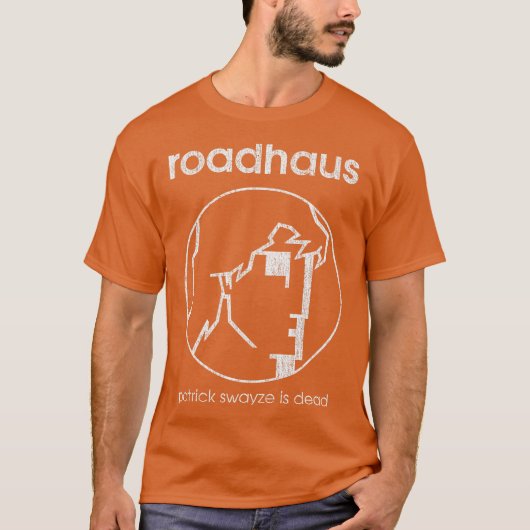 Patrick Swayze is dood T-shirt (Voorkant)