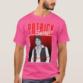 Patrick Swayzeoriginal Retro T-shirt (Voorkant)