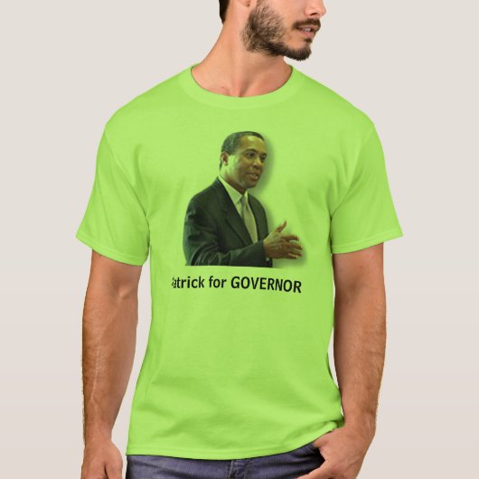 Patrick voor GOVERNOR T-shirt (Voorkant)
