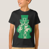 Patricks Dag, Leprechauns Grappig 6 Meme Cadeau Ma T-shirt (Voorkant)