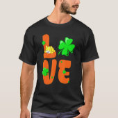 Patricks Day Dog Corgi T-shirt (Voorkant)