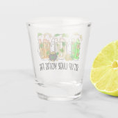 Patricks Day Humor Shot Glas (Achterkant)
