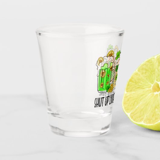 Patricks Day Humor Shot Glas (Links)
