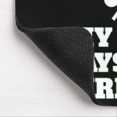 Patricks Day Kiss Me Grappig DNA Test Iers Muismat (Hoek)