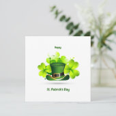 Patricks Day Klassieker Kaart (Staand voorkant)