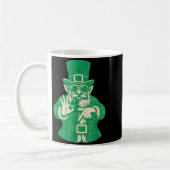 Patricks Day, Leprechauns Funny 6 Meme Gift Men, W Koffiemok (Links)
