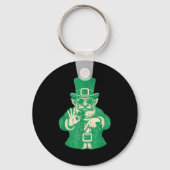 Patricks Day, Leprechauns Funny 6 Meme Gift Men, W Sleutelhanger (Voorkant)