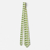 PATRICK'S DAY PARTY/SHAMROCKS AND HOEFIJZER STROPDAS (Achterkant)