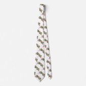 PATRICK'S DAY PARTY/SHAMROCKS AND HOEFIJZER STROPDAS (Voorkant)