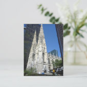 patricks kathedraal briefkaart (Staand voorkant)