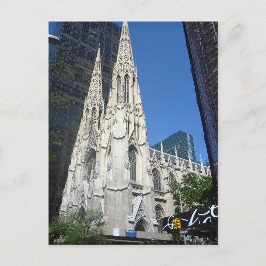 patricks kathedraal briefkaart (Voorkant)