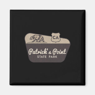 Patrick's Point State Park California Welkom Bord Magneet